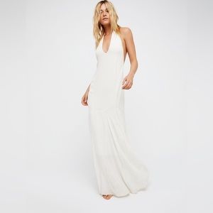 Free People A New Kind Of Love Maxi Dress in Ivory